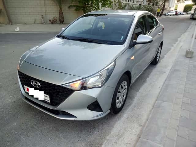 HYUNDAI ACCENT SILVER  SINGLE USER  ZERO ACCIDENT  MODEL 2021 0-0