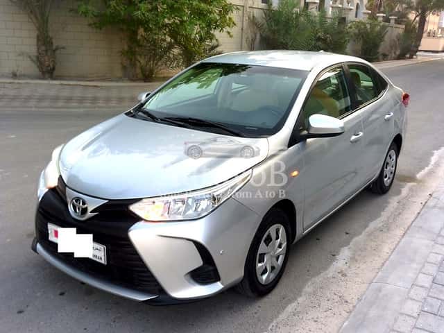 TOYOTA YARIS SILVER MODEL 2022 SINGLE USER 0-5