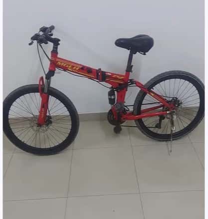 The bike is in good condition, everything is working, it needs a cable for spare parts