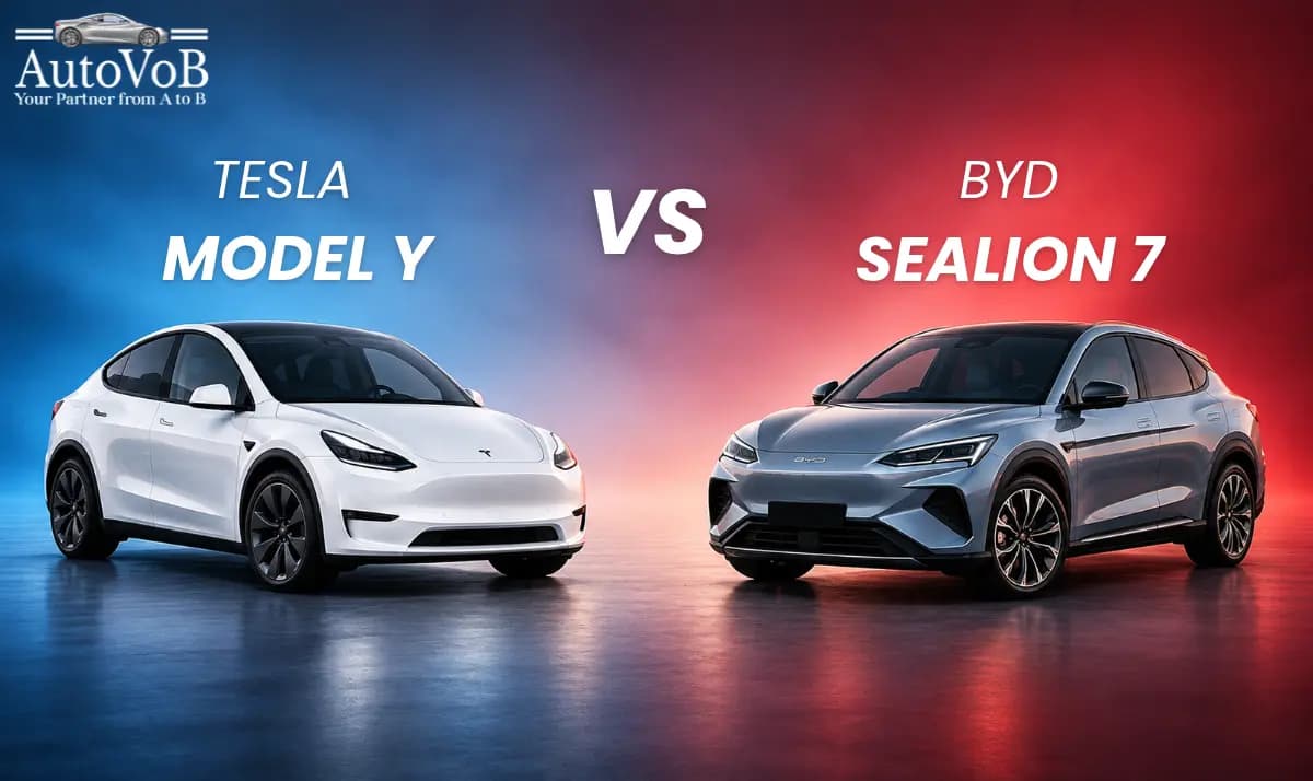 Tesla Model Y vs BYD Sealion 7