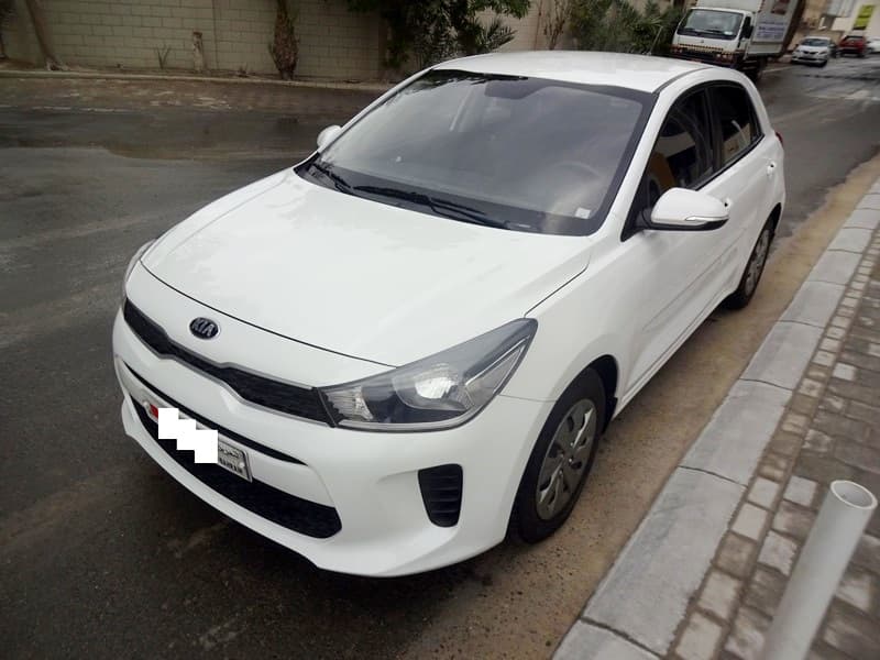 CLICK HERE	KIA RIO HB WHITE ZERO ACCIDENT SINGLE USER AGENT MAINTAINED MODEL 2019 0-0 photo 1