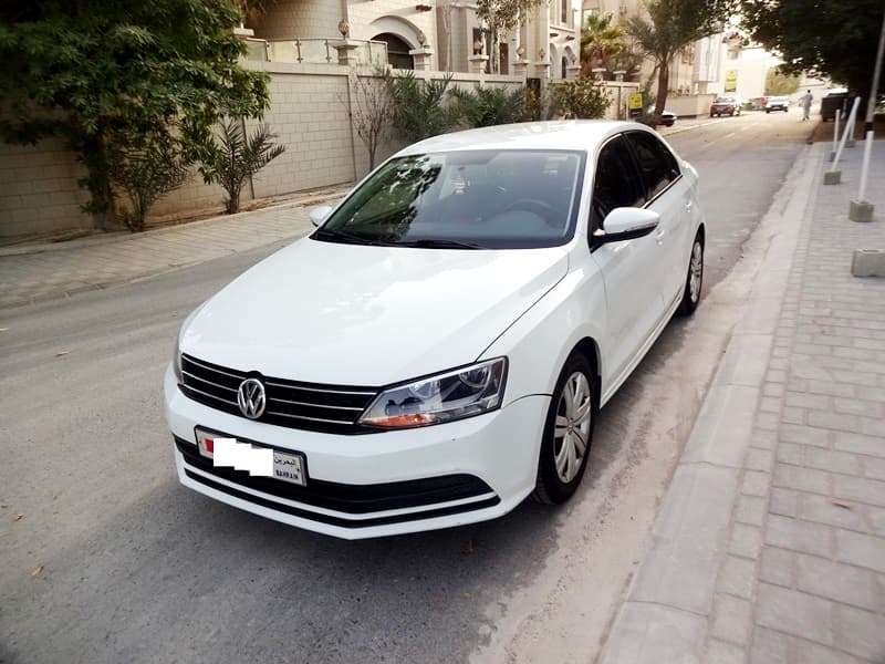 VOLKSWAGEN JETTA WHITE  MODEL 2016 4-3 photo 1