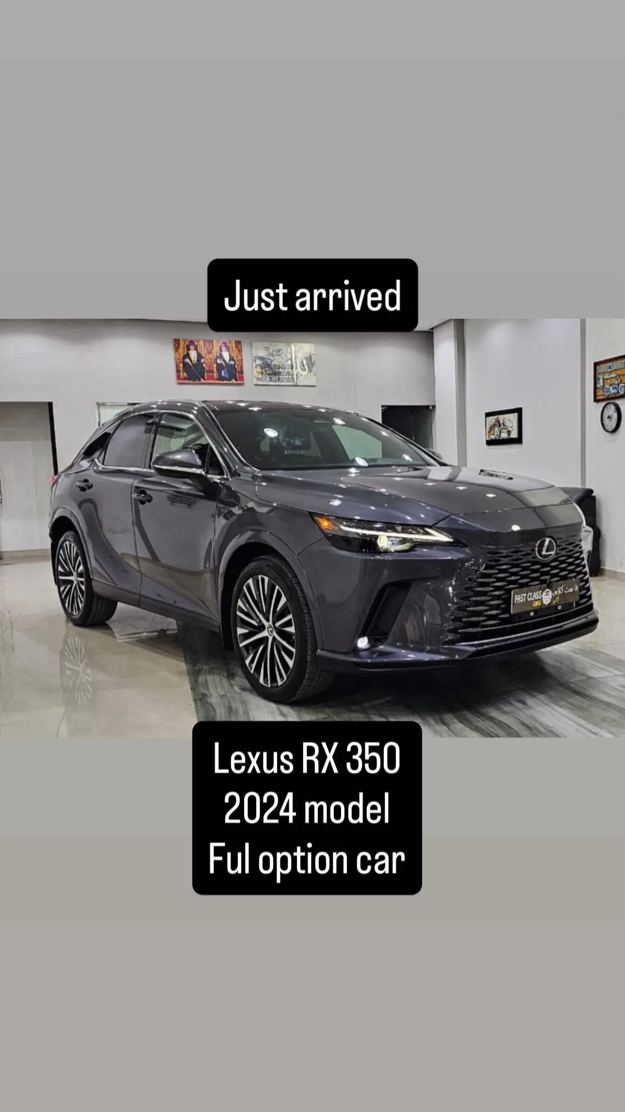 LEXUS RX-350 2024 MODEL photo 1