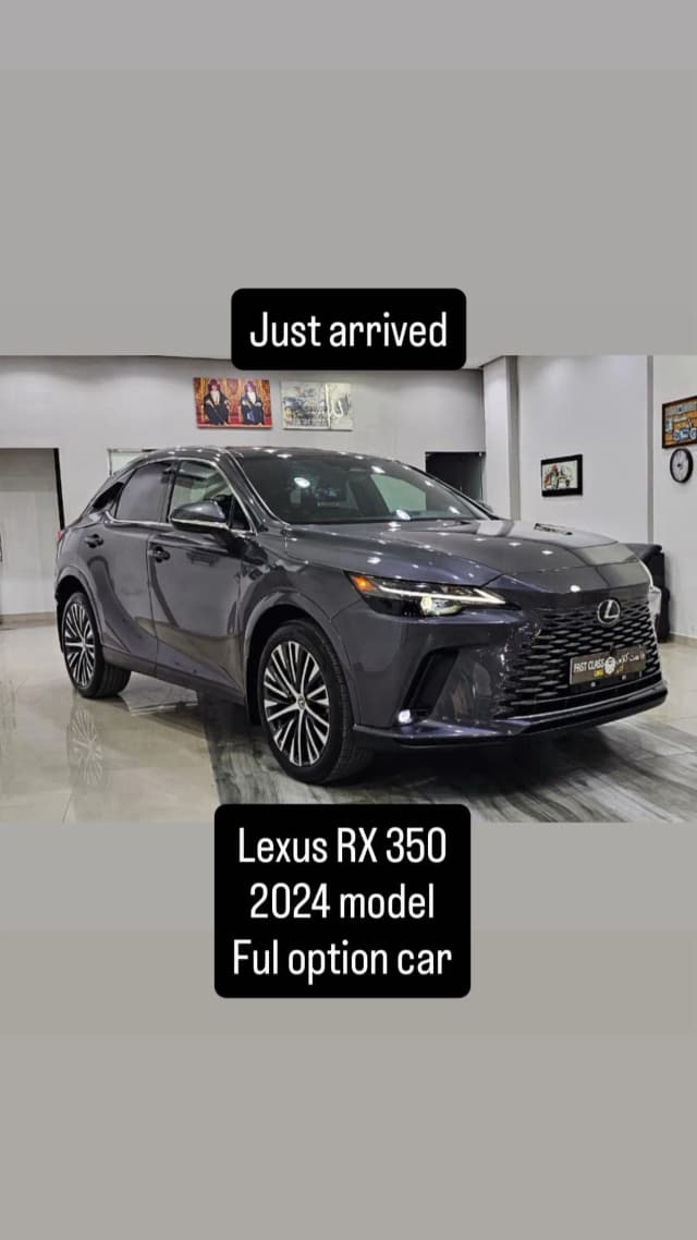 LEXUS RX-350 2024 MODEL
