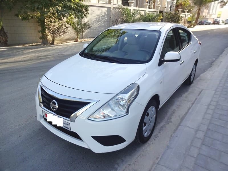 NISSAN SUNNY WHITE, SINGLE OWNER MID OPTION  MODEL 2021 0-3 photo 1