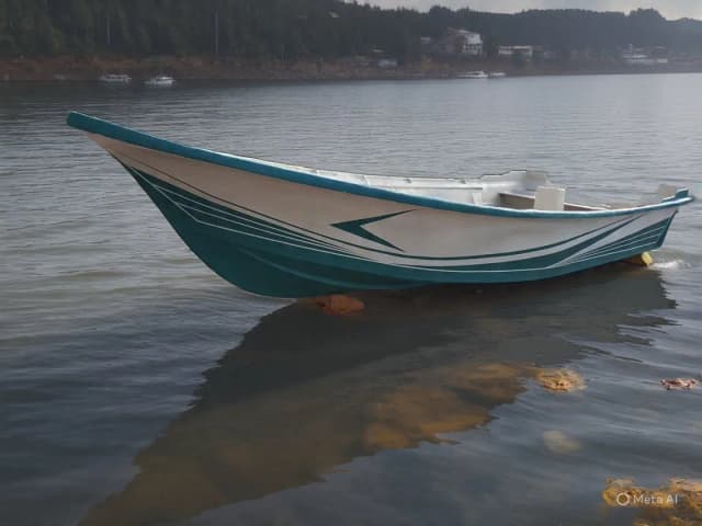 IRANI MADE FIBERGLASS KAYAK