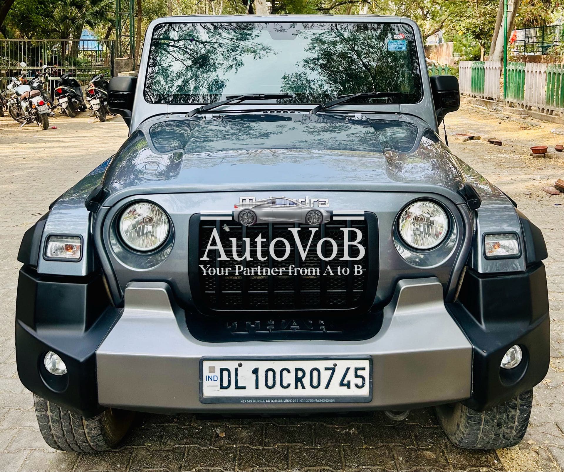 MAHINDRA THAR 4X4 AUTOMATIC PETROL 2021 MAKE ALL ORIGINAL PAINT LESS DRIVEN