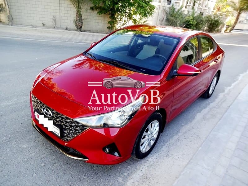 HYUNDAI ACCENT RED MODEL : 2021 SINGLE OWNER, NON ACCIDENT 1-0 photo 1