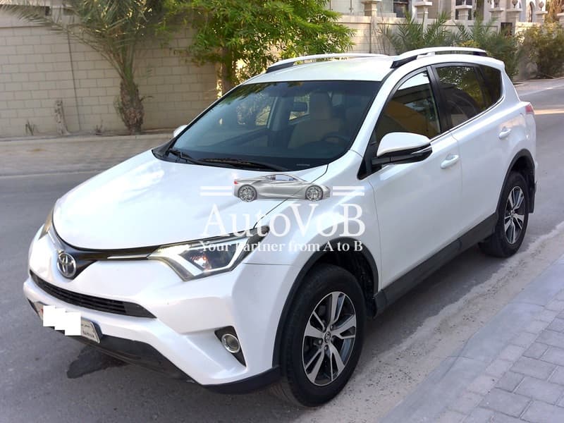 TOYOTA RAV4 WHITE MODEL 2016 6-10 photo 1