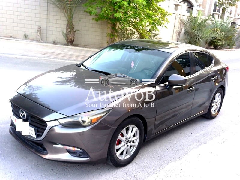 MAZDA 3 BROWN FULL OPTION MODEL 2018  7-2 photo 1