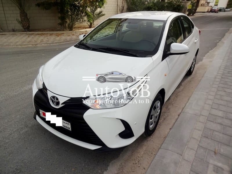 TOYOTA YARIS WHITE MODEL 2021 2-1 photo 1