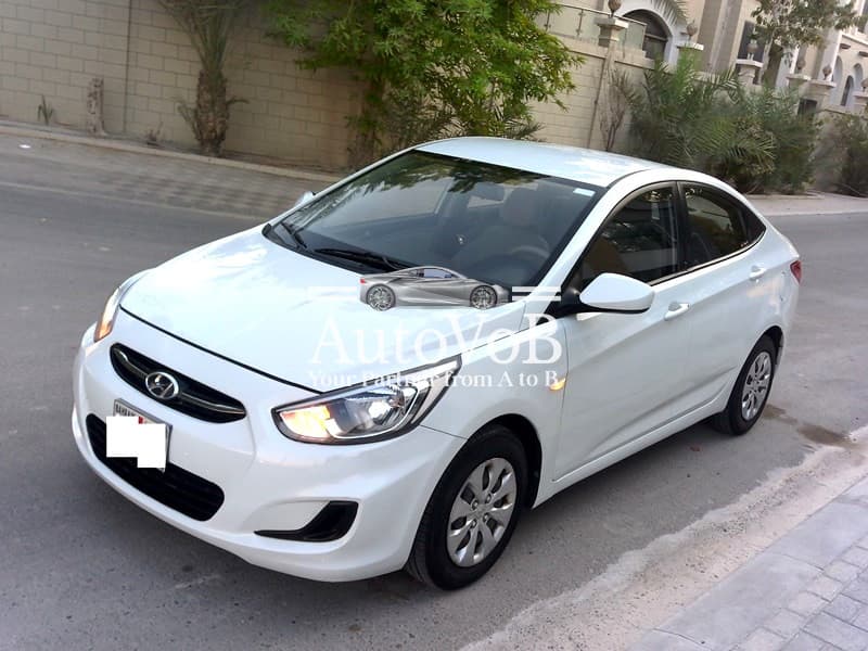 HYUNDAI ACCENT WHITE MODEL 2018 4-1 photo 1