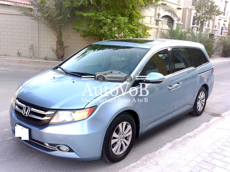 HONDA ODYSSEY BLUE FULL OPTION WITH SUNROOF 2014 photo 1