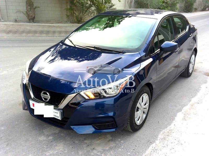 NISSAN SUNNY BLUE NEW SHAPE 2021 photo 1