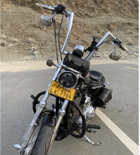 harley davidson custom 1200cc photo 1