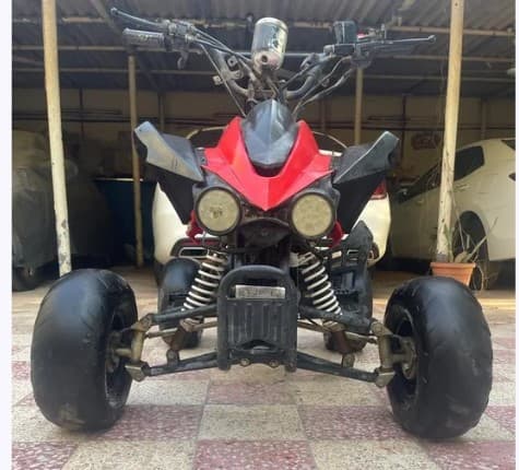 110cc Chinese four wheel motorcycle photo 1