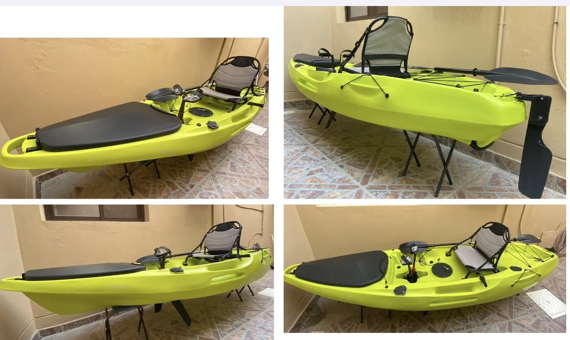 kayak paddle fishing photo 1