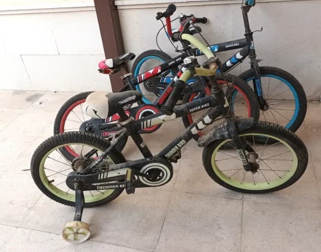 Three cycles (bicycle) for children photo 1
