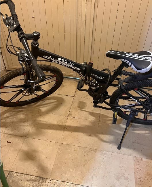 SKid fusion bicycle, double shock suspension, 21 gears, size 26 photo 1