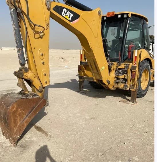 Caterpillar back hole equipment (excavator and bulldozer) photo 1