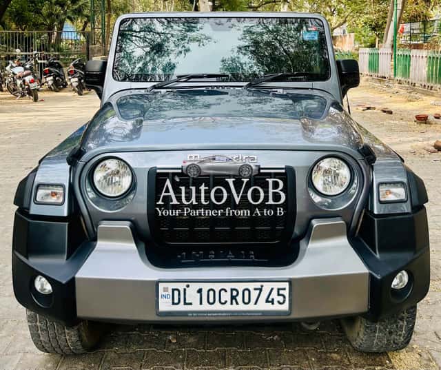 MAHINDRA THAR 4X4 AUTOMATIC PETROL 2021 MAKE ALL ORIGINAL PAINT LESS DRIVEN