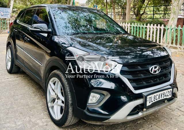 HYUNDAI CRETA 2018 DEC E DIESEL 1.4CRDI BLACK COLOUR ALL UNTOUCHED FULLY LOADED NOC ALL INDIA AVAILABLE