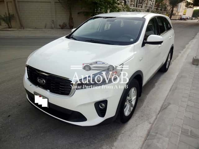 KIA SORENTO WHITE AGENT MAINTAINED MODEL 2020 7 SEAT SINGLE USER 1-2