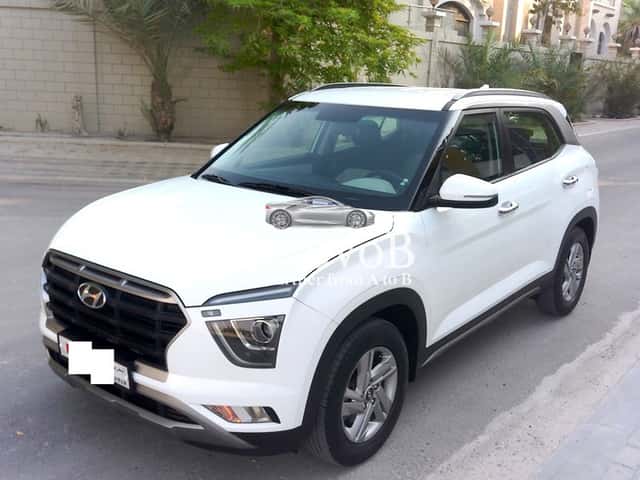 HYUNDAI CRETA WHITE MODEL 2022 SINGLE USER 1-1