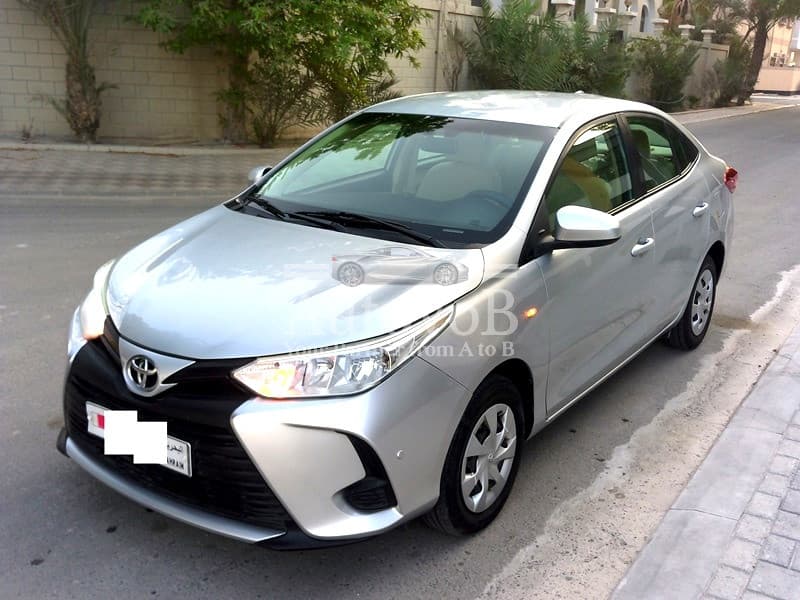TOYOTA YARIS SILVER MODEL 2022 SINGLE USER 0-5