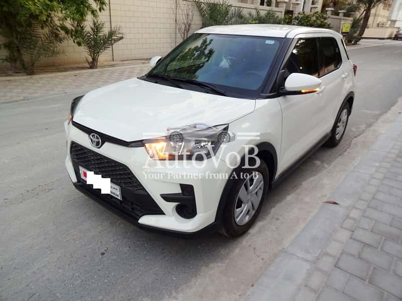TOYOTA RAIZE WHITE UNDER WARRANTY UNTIL 2028 MODEL