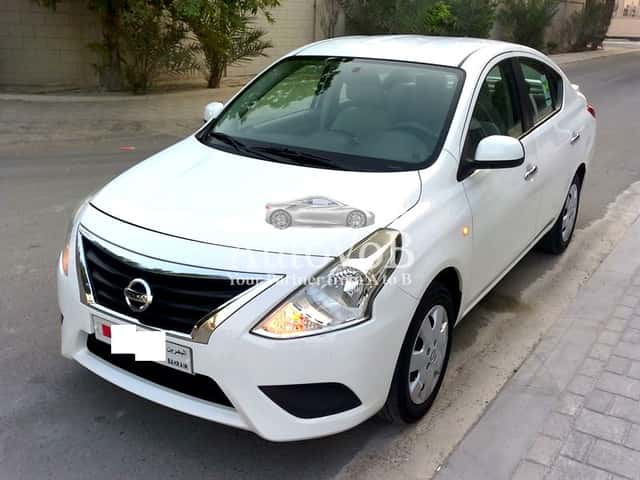 NISSAN SUNNY WHITE MID OPTION MODEL 2023 0-1